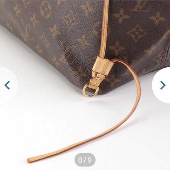 Louis Vuitton Neverfull GM Monogram Canvas & Vachetta Leather - Picture 11 of 17
